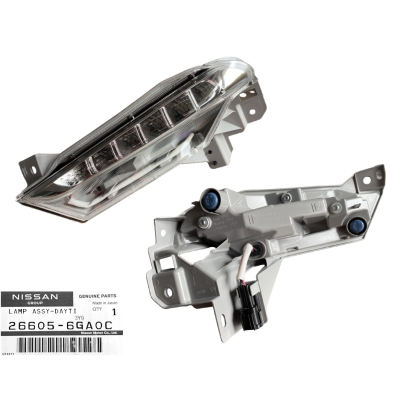 NISSAN 370Z Z34 NISMO 14- HALOGEN LAMPA DRL PRZEDNIA PRZÓD LEWA OE 26605-6GA0C